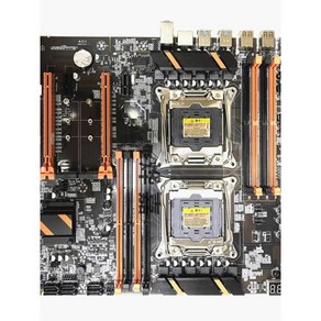 CPU 메인보드 X99 X79 듀얼 멀티 컴퓨터 작업 PC 게임, A. X99-D4M4 DDR4 4채널 8상전원