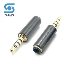 헤드폰 커넥터 오디오 잭 컨버터 OMTP-CTIA 변환 어댑터 수-암 스테레오 플러그 3.5mm 4 극 1 개, [01]3.5mm OMTP to CTIA, 1개