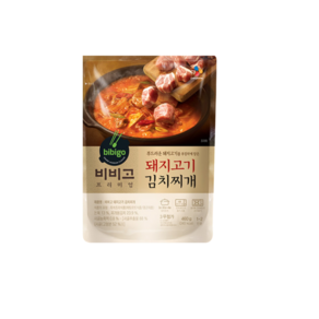 비비고 돼지고기 김치찌개, 460g, 8개