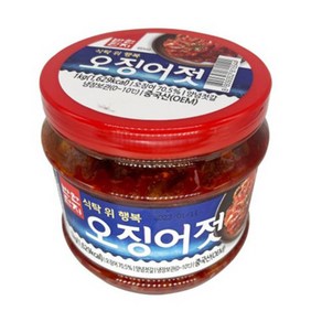 단동용밍푸드 (무)(냉장)반찬단지 오징어젓1kg, 1kg, 1개