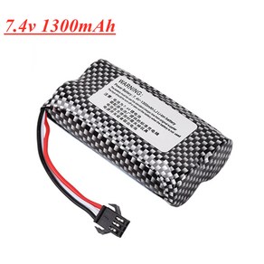 7.4V 1300mAh Lipo 배터리 시계 제스처 감지 트위스트 RC 스턴트 자동차 1pcs 7.4v 2s 18650 배터리 SM-3P