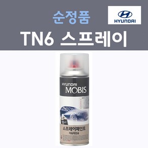 순정품 현대 TN6 더데님 (주문생산컬러) 스프레이 자동차 차량용 붓펜 카 페인트, 1개, 200ml