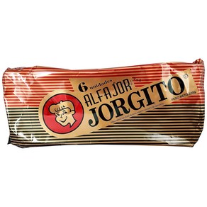 6 Count (Pack of 1) Chocolate JORGITO Alfajo Agup 6개입(1팩) 초콜릿 JORGITO Alfajo Agupado 초콜릿 6c, 1개, 453.59g