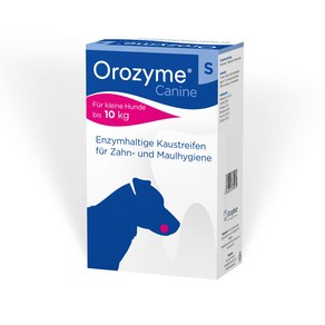 독일 Oozyme 강아지 오로자임 씹는 스트립 224g, 1개