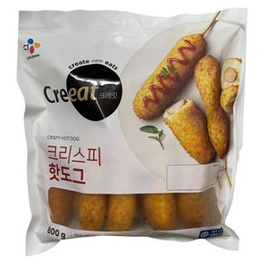 크레잇크리스피핫도그 800G씨제이제일제당(주), 1개, 800g