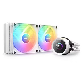 [NZXT] KRAKEN 240 RGB [CPU쿨러] [화이트], 화이트, 1개