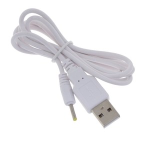 팬 스피커 라우터 5V 장치를위한 범용 5V USB ~ DC 2.5x0.7mm 전원 케이블 고강도 굽힘 및 더 오래 지속됩니다., [01] 1m, 1개
