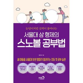 서울대 삼 형제의 스노볼 공부법