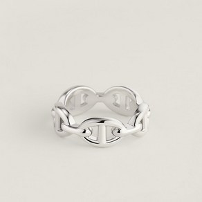 에르메스 스몰 샹달 링 Ring Bague chaine d`ance Sans Colois 실버 PM H109507B000