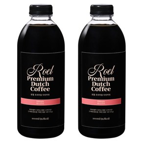 로엘 팩토리 로엘 더치커피 콜드브루 원액 대용량 1000ml x 2병, 1L, 1개, 2개입, 1L