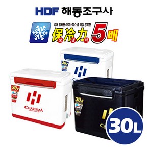 HDF 해동 카리스마 아이스박스 30L HB-239 낚시용 쿨러 30리터, 네이비BK