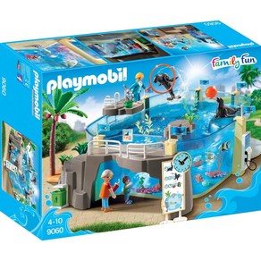 PLAYMOBIL 플레이모빌-9060 가족 놀이 수족관, 1개