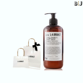 [정품] (대용량 450ml) 라부르켓 핸드 & 바디워시 베르가모트 패출리 [백화점], 450ml, 1개