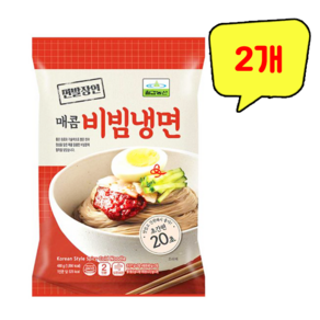 칠갑농산 매콤 비빔냉면, 2개, 464g