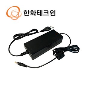 한화테크윈 CCTV 카메라 녹화기 호환 국산 전원 어댑터 DC 12V 5A, 1개