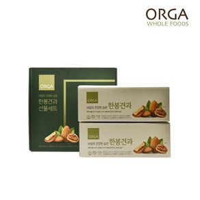 올가ORGA 한봉견과 선물세트(280g x 2개입), 1세트