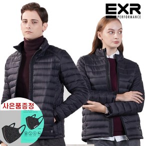 (사은품증정) EXR 블랙 남여 경량 패딩 자켓 2종 택1