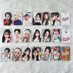 포카에라 IVE 아이브 coloful days 포토카드 SR2 스페셜 백스위치 SR3 KBS 가요카드 MBC, 25년 캘린더 18장