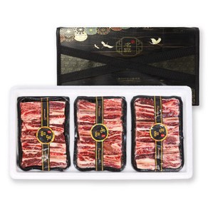 [고추남] 한우 찜갈비 선물세트 (800gx3개) 총 2.4kg 1세트