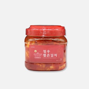 [청우김치]청우 맛있는 별미 맛 김치, 1개, 1kg
