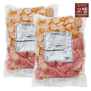 [퀴클리몰] 오뗄 부대찌개용 소시지 1kg, 2개