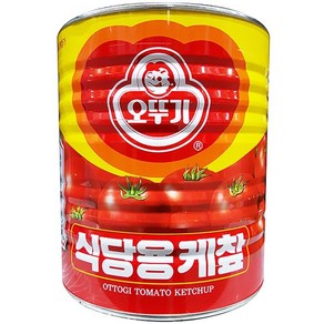 오뚜기 토마토케찹 캔 통조림 3.3kg 가정 식당 업소 식자재 식재료, 1개