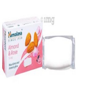 Himalaya Almond & Rose Soap 125 gm, 125g