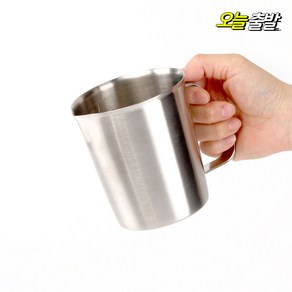 커빙 주방 쌀계량 이유식 눈금 비커컵 304 스텐 계량컵, 스텐304 계량컵 500ml, 1개