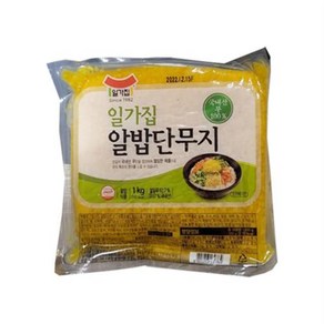 일가집 국내산 알밥 단무지 1kg, 1개