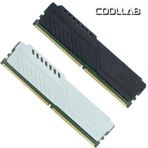 쿨랩 램방열판 DDR5 DDR4 겸용 무각인 방열판 램 시금치램 P