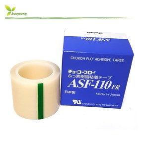 쥬코 ASF-110FR 내열실리콘 테이프 0.08x50mm, 1개