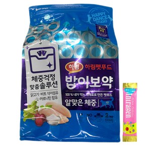 하림펫푸드 전연령 밥이보약 알맞은체중 고양이사료 + 사은품, 1개, 2kg