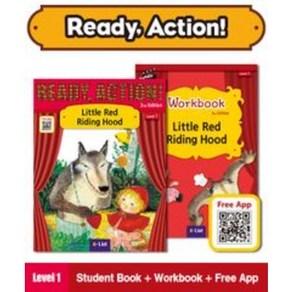 Ready Action 1: Little Red Riding Hood(SB with App QR +WB), A List, Ready Action 1: Little Red R.., Ain Yoon(저)