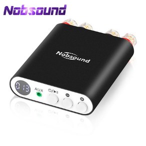 진공관 블루투스 미니 앰프 이동식 리시버 nobsound ta-21 5.0 dsp 디지털 스테레오 오디오 수신기 tpa3221 통합 파워 100w + 100w, 협력사