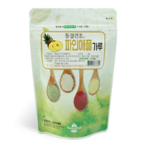 정백 산마을 동결건조 파인애플가루, 85g, 3개