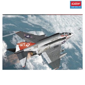 아카데미과학 1/72 미해병대 F-4J VMFA-232 레드데블스 프라모델 12556