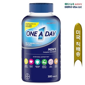 원어데이 One A Day 남성 멀티비타민 Men's Multivitamin, 1개, 300정