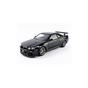 오토아트 AUTOat 1/18 닛산 스카이라인 GTR R34V 스펙 II 블랙펄 77407, 1개