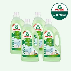 [매일 배송] 프로쉬 독일 세탁세제 알로에베라 1.5L 4개 세트