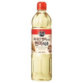 백설 현미식초, 900ml, 9개