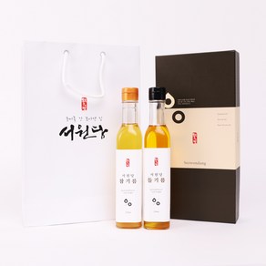 서원당 선물세트 4호 ( 들기름 250ml + 참기름 250ml), 1세트