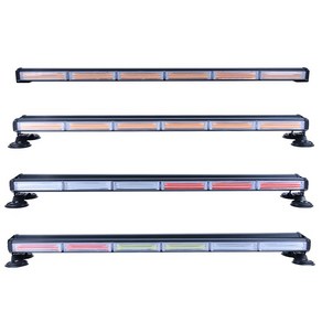 LED 차량 경광등 경고등 양면 고정 순찰차 사이렌 자동차 비상등 탈부착 12v 24v, 30CM  12V24V  양면 고정, 1개