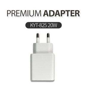 20W PD USB-C 충전기 5V/3A 81.5 x 41 x 26.8mm (탈부착형), 1개