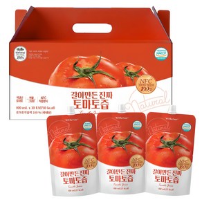 유기농마루 갈아만든 진짜 토마토즙, 100ml, 30개