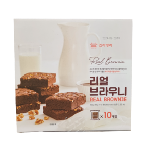 신라명과 리얼 브라우니 65g x 10개입