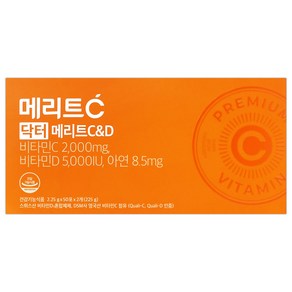 휴온스 닥터 메리트C&D 비타민C2000mg+비타민D5000IU+아연, 1개, 100회분