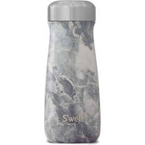 Swell 스웰 텀블러16 oz 삼중진공 스텐텀블러 24h 보냉 12h 보온 블루 그라니트, 1개