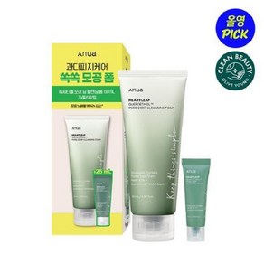 아누아 어성초 쿼세티놀 포어 딥 클렌징폼 150ml 기획 (+25ml 추가), 1개