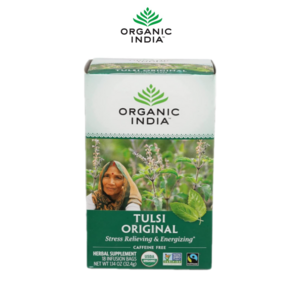 오가닉인디아 툴시 차 티 디카페인 오리지널 18티백 Tulsi Tea 홀리바질, 1개, 1.8g