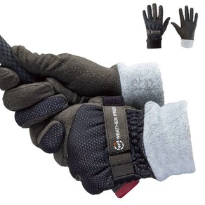 [산꼬] 겨울 방한 골프장갑 카스코 블랙 WARM GLOVE 여성 남성 양손 용품